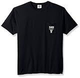 NCAA Vanderbilt Commodores野球フレーム半袖ポケットTシャツ、ミディアム、ブラック