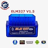 ミニELM327V2.1 Bluetooth HHOBDアドバンストOBDIIOBD2 ELM327車診断スキャナーコードリーダースキャンツール