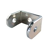 ミニステーコノ字 12X14X12mm 2枚入り 鉄:ニッケルメッキ 00063433