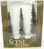 Bachmann Trains inches 10 inches Conifer Trees 3 Per Box [並行輸入品]