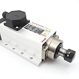 四角形1.5KW/2.2KW/3KW 220V CNCフライス空冷スピンドルER11コレットとER20コレット (2.2KW ER20)