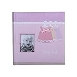 Kenro Baby Girl Slip In Photo Album 200 6x4'' Pink (Pack 1) [KB102PK]