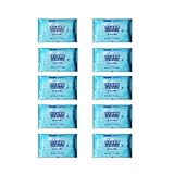 流せるウエットティッシュ 10個 携帯用 除菌 厚手 ノンアルコール トイレに流せる 水に流せる トイレ ティッシュ トイレシート トイレクリーナー