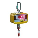 デジタルクレーンスケール 500kg 充電式 0.5t 精密誤差 風袋機能付き 吊秤 はかり 計量器