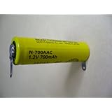 パナソニック ニッカド充電池(カドニカ) 単三型 N-700AAC タブ端子