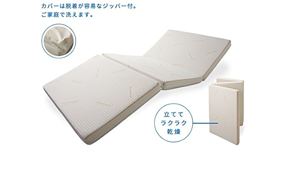 Amazon 東京西川 Buona Notte ボナノッテ 高反発マットレス 敷きふとんタイプ シングル 折りたたみマットレス オンライン通販