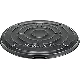 【フタのみ】 ドラム缶 プラスチック キャップ C-2 ブラック ( 200L クローズスチール ドラム缶 用 被せ 蓋 ふた ) サンコー 【代不】