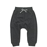 1+in the family BABYサルエルパンツ クロ(102) 12M(80cm)