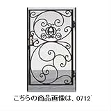 リクシル　新日軽　ディズニー門扉　角門柱式　プリンセスA型（かぼちゃの馬車）　0812　片開き　『リクシル』 ブラック
