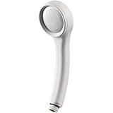 SANEI シャワーヘッド 節水 レイニーベーシック 【シャワー穴0.3mm 肌触り・浴びごこちやわらか】 ホワイト PS300-80XA-MW2