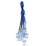 Perfk 10個入り　ベビーシャワー　大きな　おしゃぶりスタイル　ネックレス　ゲーム賞品　全２色 - ブルー