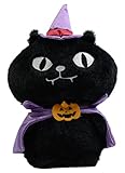 フレンズヒル クッションS ハロウィンネコマン ブラック RW-252-201 ぬいぐるみ ねこ ネコ