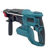 マキタ (Makita) バッテリー 対応 コードレス ハンマードリル はつり ドリル ハンマー 電動 はつり機 SDSプラス 互換 18V 充電式 電動工具 日本語説明書 バッテリー 別売り (HAM01) (本体単品（ブルー）)
