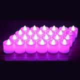 kaimaoパック24のちらつきLEDティーライトキャンドル使わない電池式電子Candle Light with On / Offスイッチ誕生日、結婚式、クリスマス、パーティー、Celebration