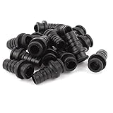 uxcell　コードプロテクターレリーフブート　ラバー　25g　26mm　7mm　4mm