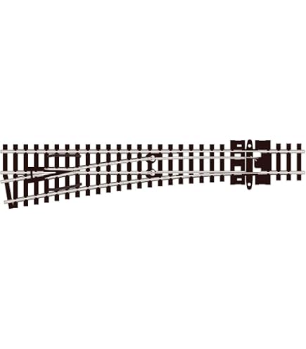 Amazon.co.jp: Peco ペコ SL-E389F N 1/160 線路(レール) ポイント分岐