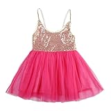 ベビーゴー　ベビワンピース　ベビー普段着　80-【120cm】　ホワイト　ピンク　ブルー　ローズ　4色　（ローズ　80）