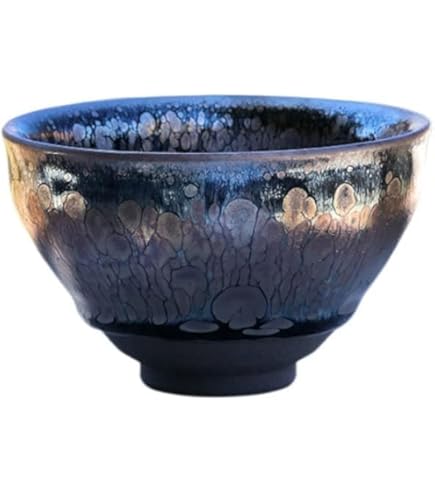 Amazon | 抹茶碗 抹茶茶碗 天目茶碗 曜変天目茶碗 茶道具 お茶碗 国宝