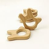 木育おもちゃ 平滑仕上げ 握りやすい 歯固め原木 ハンド 十個セット