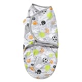 スワドルミー ベビー おくるみ S/Mサイズ Lサイズ Summer Infant サマー インファント (サイズ：S/M、カラー：Guitars) SwaddleMe [並行輸入品]