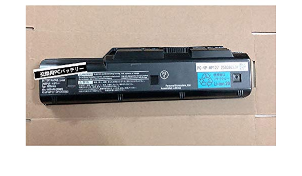 互換適用される For Nec Vy24 Vy22 Vy18vj 24g Vj22 Vm26 Ll750 Ll770 ノート交換用の バッテリー Nec Pc Vp Wp104 Pc Vp Wp103 Pc Vp Wp114 Op 570 Op 570 交換用の 電池 Op 570 Nec Pc Vp Wp127 互換 Amazon