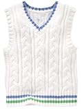 GAP（ギャップ）baby GAP セーターベスト（白色） (12-18M（1歳-1歳半）) [並行輸入品]