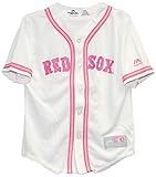 ボストンレッドソックスピンクGlitterロゴクールベース幼児用ジャージ