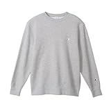 チャンピオン メンズ ベーシック クルーネックスウェットシャツ C3-W001Z 裏毛 長袖 オックスフォードグレー