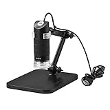 XCSOURCE 顕微鏡 デジタルマイクロスコープ 1000倍 USB接続 ハンドヘルド ワンタッチ 内視鏡拡大鏡 TE859