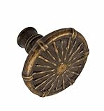 Fusion Hardware 231-MDB Tai Chi Collection Canopy Cabinet Knob, Medium Bronze [並行輸入品]
