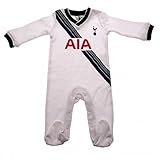 Baby Clothing - Official Tottenham Hotspur FC Baby Sleepsuit (9- 12 Months) - Novelty Baby Football 