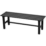 山善(YAMAZEN) ガーデンマスター アルミ縁台(幅90) ダークブラウン ABT-90(DBR)