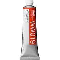 Amazon | ホルベイン 透明水彩絵具 WW019 60ml バーミリオン