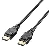 エレコム ディスプレイポートケーブル DisplayPort ver1.2 2m CAC-DP1220BK ブラック