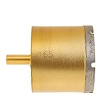 Lovoski ドリルビット　電気ドリル　磁器　大理石　花崗岩、スレート　ガラス　切削工具　使いやすい　２８サイズ選べ - ゴールド, 65mm