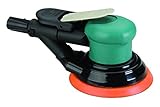 Dynabrade 59023 5-Inch Self-Generated Vacuum Dynorbital-Spirit Random Orbital Sander, Teal [並行輸入品]