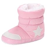 (ラボーグ)La Vogue ベビーシューズ 子供 ブーツ キッズ ファーストシューズ 男の子 女の子 ルームシューズ 赤ちゃん 新生児 歩行練習 防寒 可愛い ピンク 11cm
