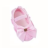 Tonsee ベビー シューズ 可愛い ちょう結び付き 柔らか 歩行用シューズ ファーストシューズ 幼児の靴 (11cm, ピンク)