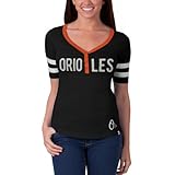 MLB Women 's First Up Tee Rescueレッド S ブラック