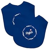 Baby Fanatic Team Color Bibs, LA Dodgers, 2-Count by Baby Fanatic [並行輸入品]