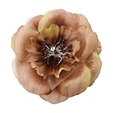 不二貿易 コサージュ ピオニー ブラウン 21689