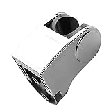 Baoblaze 高品質　 ABS　スクエア　浴室　ハンドヘルド　シャワーヘッドホルダー　シャワーヘッドスタンド　ウォール　マウント　固定　ブラケット　