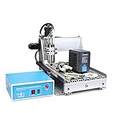 ミニフライス盤 275(X)mm*385(Y)mm 1605 ball screw 1.5KW 回転軸 USBデスクトップ彫刻機、木材、木工用 - DIY CNC Router Kit 3040Z