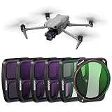 Neewer ND CPL UVフィルターセット DJI Air 3対応 6個パック ND8 ND16 ND32 ND64 UV CPL 偏光器 中性密度フィルターキット マルチコーティングHD光学ガラス/安全取り付け/軽量フレーム