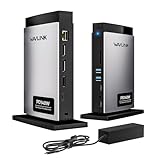 WAVLINK 11-in-1 USB-Cドッキングステーション 3画面出力 デュアル8K HDMI DP PD3.1 140W充電 5x USB-C/USB-A SD TF RJ45