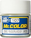 GSI クレオス(GSI Creos) Mr.カラー キャラクターホワイト 半光沢 10ml 模型用塗料 C107