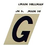 The Hillman Group 840506 1-1/2-Inch Aluminum Angle-Cut Letter G The Hillman Group [並行輸入品]