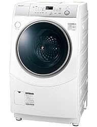 シャープ SHARP ドラム式洗濯乾燥機(ヒーターセンサー乾燥) ホワイト系 右開き(ヒンジ右) 幅640mm 奥行729mm DDインバーター搭載 10kg ES-H10C-WR