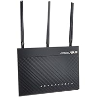 ASUS WiFi 無線LAN ルーター RT-AC68U 11ac デュアルバンド AC1900 1300+600Mbps 最大18台 4LDK 3階建 【 iPhone X / XS 対応 】