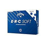 キャロウェイ(Callaway) ゴルフボール ERC SOFT 25 TRUVIS 3ピース構造 トゥルービス・ホワイト